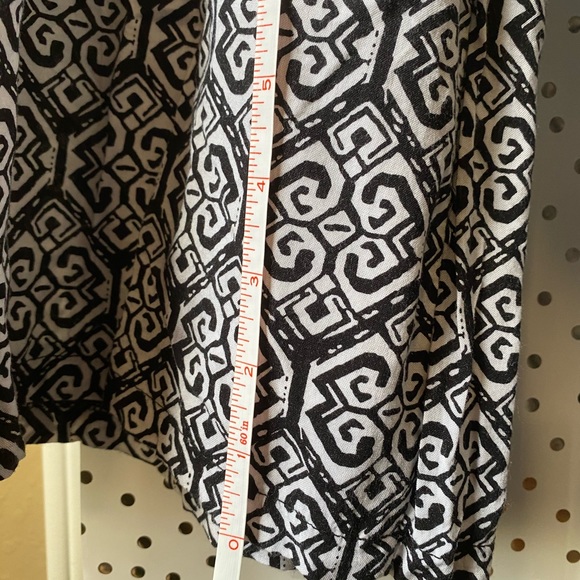 Double Click: Patterned Wide Leg Casual Soft Pants - Picture 5 of 8